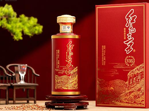 白酒摄影｜红色35