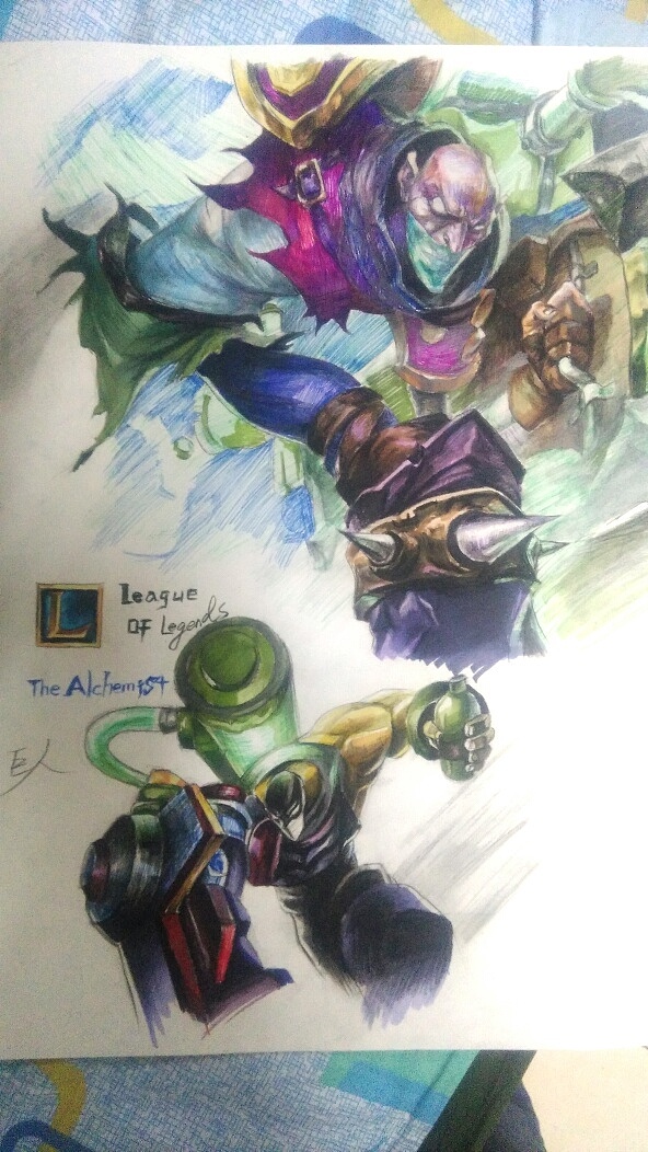 画渣往日临摹习作。（图ZOTY4OTc5NzI=） - 创作习作 - 站酷设计师水花巨人原创素材 - 站酷ZCOOL