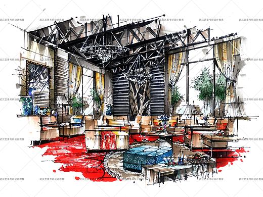 室内手绘表现