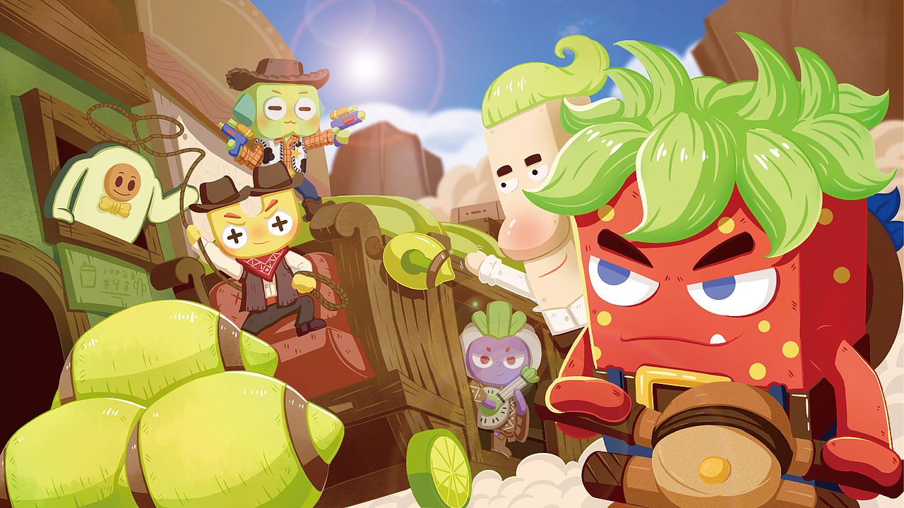 2021 作品集（图ZMjgzNDA3NTQ4） - 商业插画 - 站酷设计师蟹黄味哈密瓜原创素材 - 站酷ZCOOL