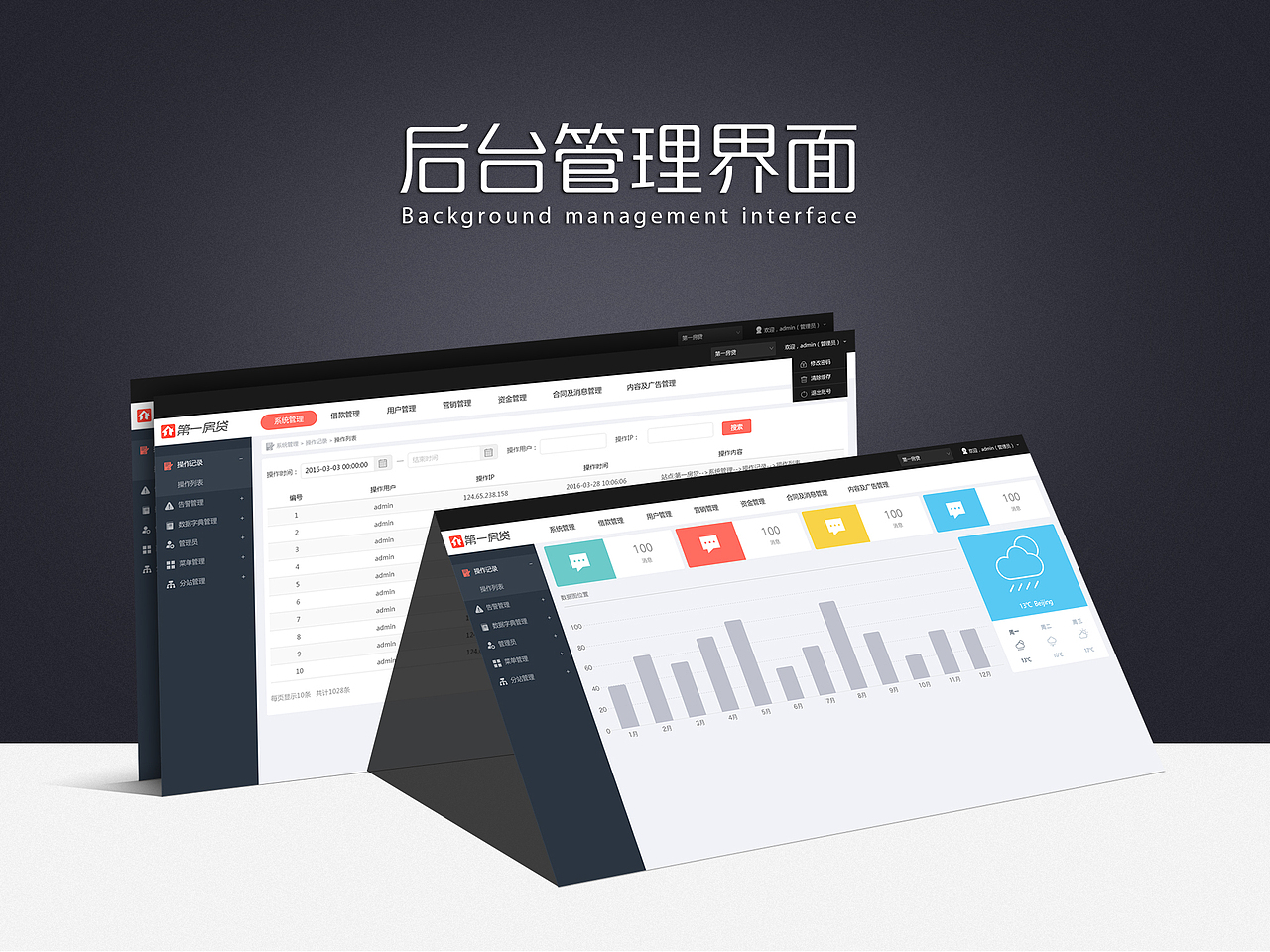 UI－后台管理系统（图ZNDY4NTQ5Njg=） - 其他网页 - 站酷设计师Eudora小蕾原创素材 - 站酷ZCOOL