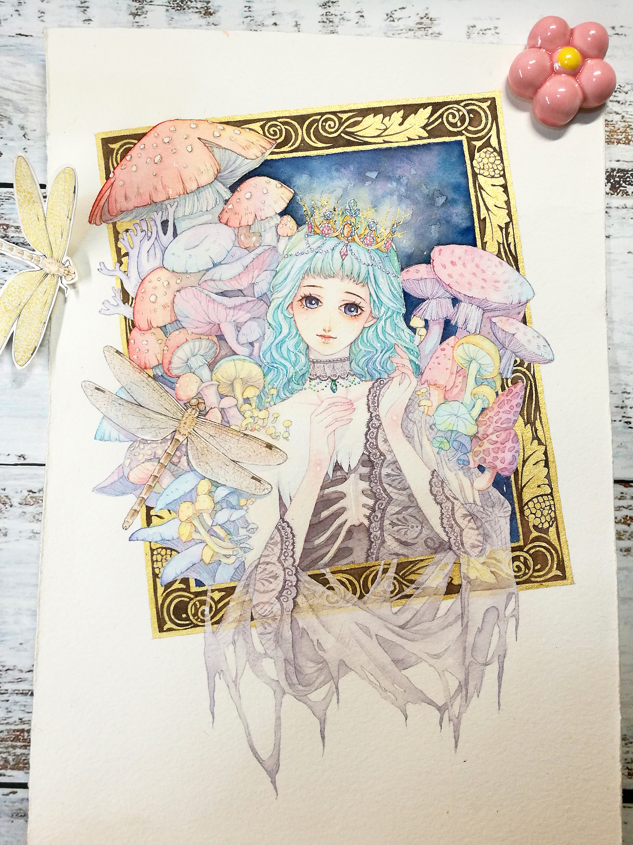 暗黑系女王范少女