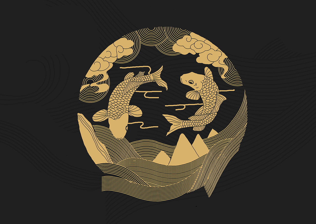 海里 插画,海报