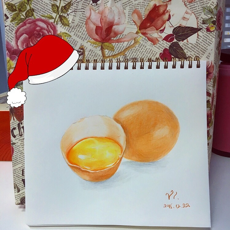 日积月累的彩铅作品