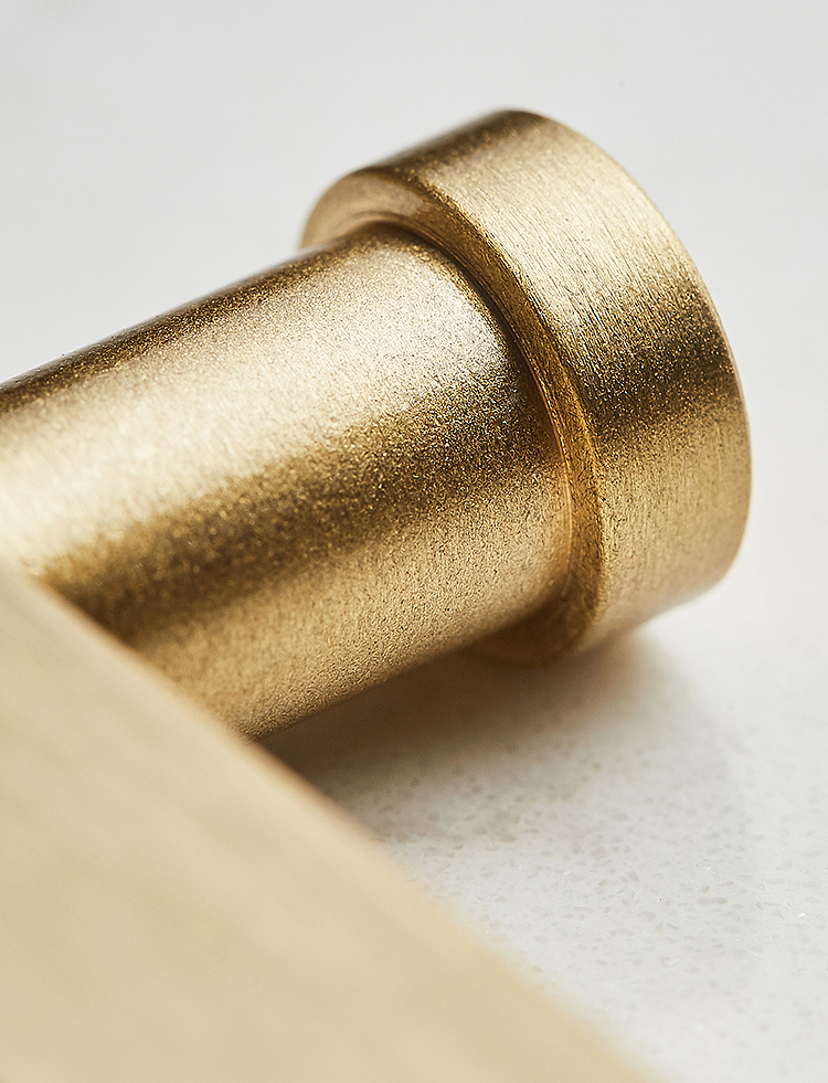 屿铜原创 I 轻奢方轩纯铜拉手