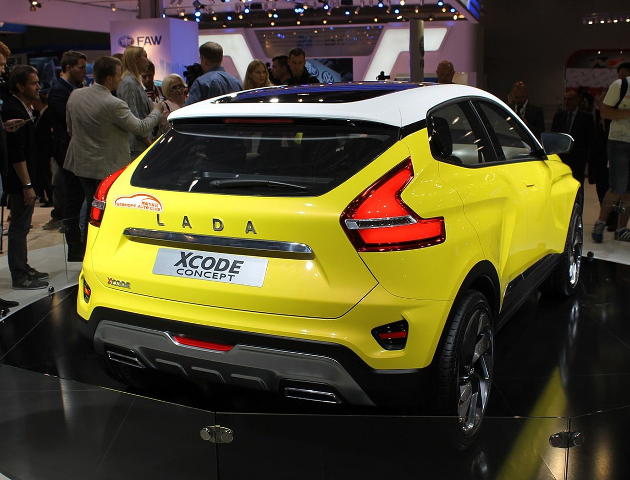 车友会车贴标志