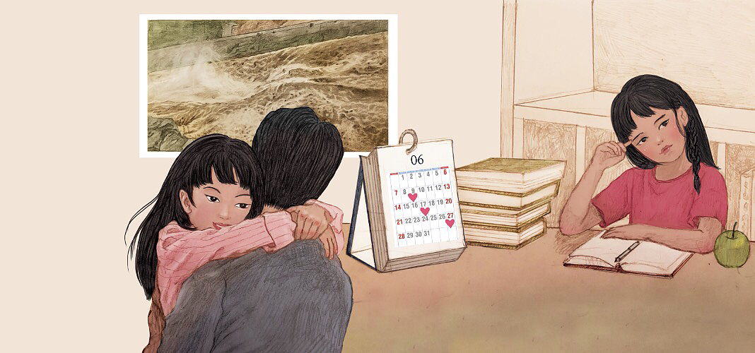 最近在国内国外画的绘本一觅