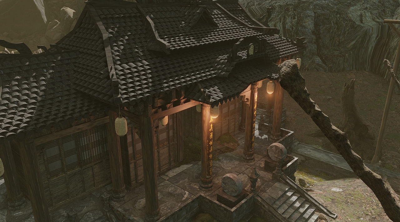 荒山破庙场景概念练习