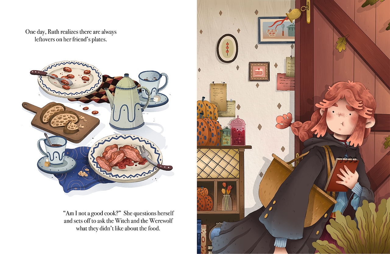 绘本插画 第二篇！（图ZMjk4MTMzMjI4） - 绘本 - 站酷设计师阿灰在积灰原创素材 - 站酷ZCOOL