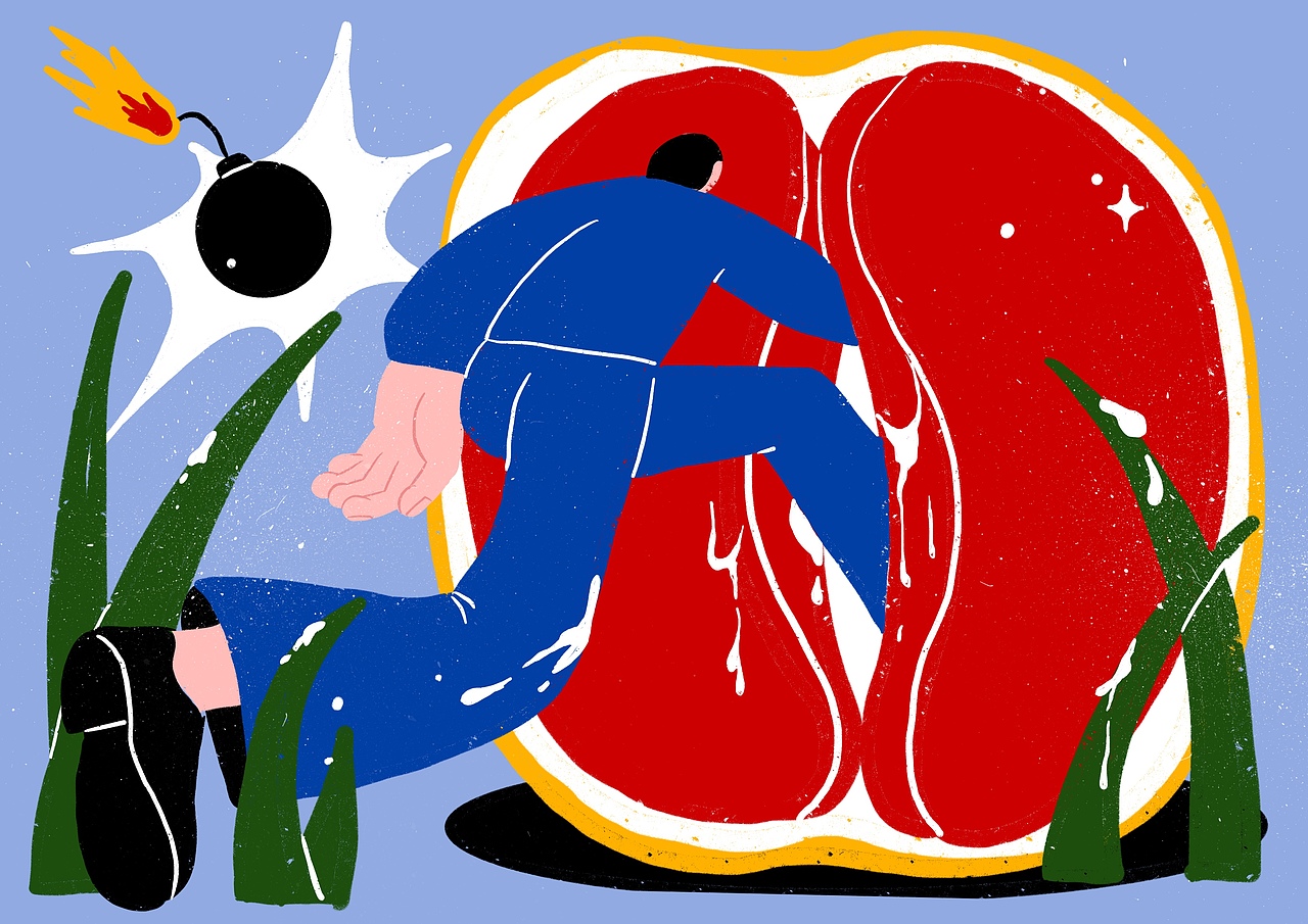 2021年插画《水果与花》（图ZMjgxMzgwNjgw） - 商业插画 - 站酷设计师SUNDOU原创素材 - 站酷ZCOOL