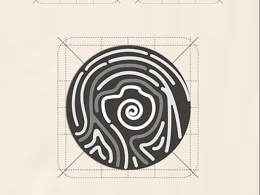 指纹主题icon