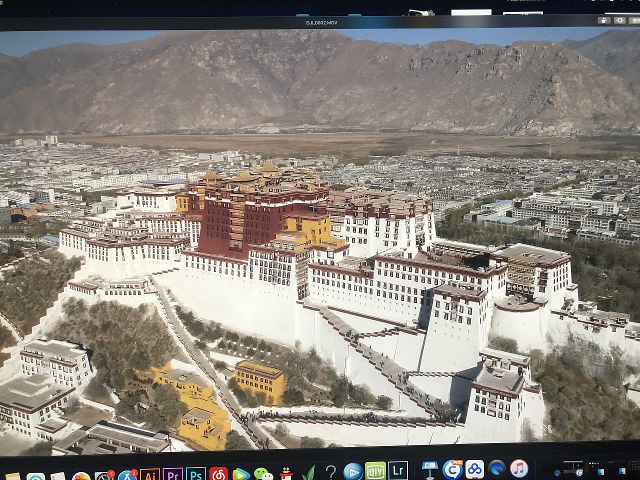 布达拉宫航拍素材|摄影|环境/建筑摄影|郭先生0326 - 原创作品 - 站酷