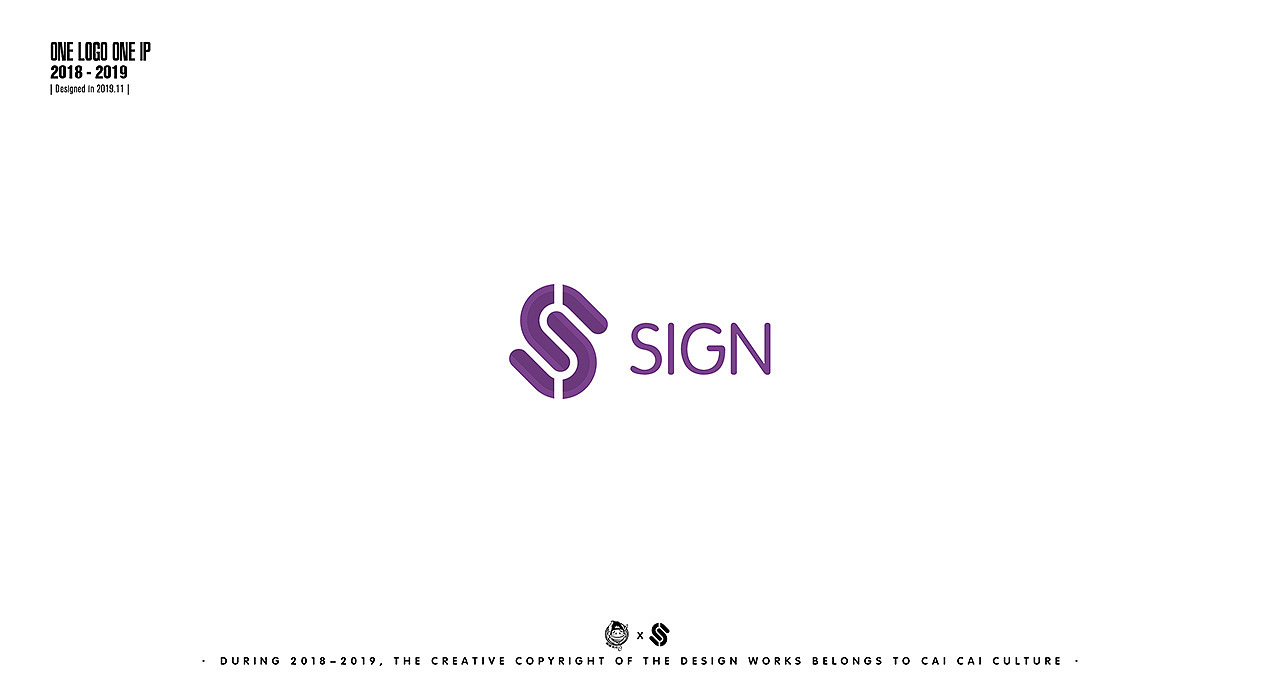 ONE LOGO ONE IP 2018/2019（图ZMTkzODMxMzE2） - IP形象 - 站酷设计师蔡蔡文化原创素材 - 站酷ZCOOL