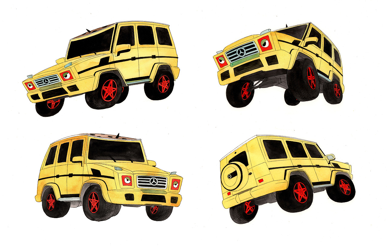 奔驰遇上齐天大圣