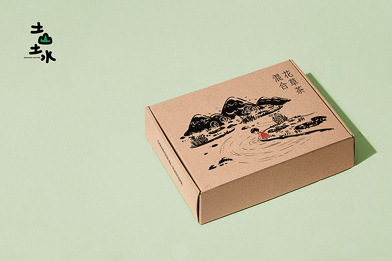 土山土水品牌角色形象设计（图ZODg3MTg4Mjg=） - 商业插画 - 站酷设计师一木白白白原创素材 - 站酷ZCOOL