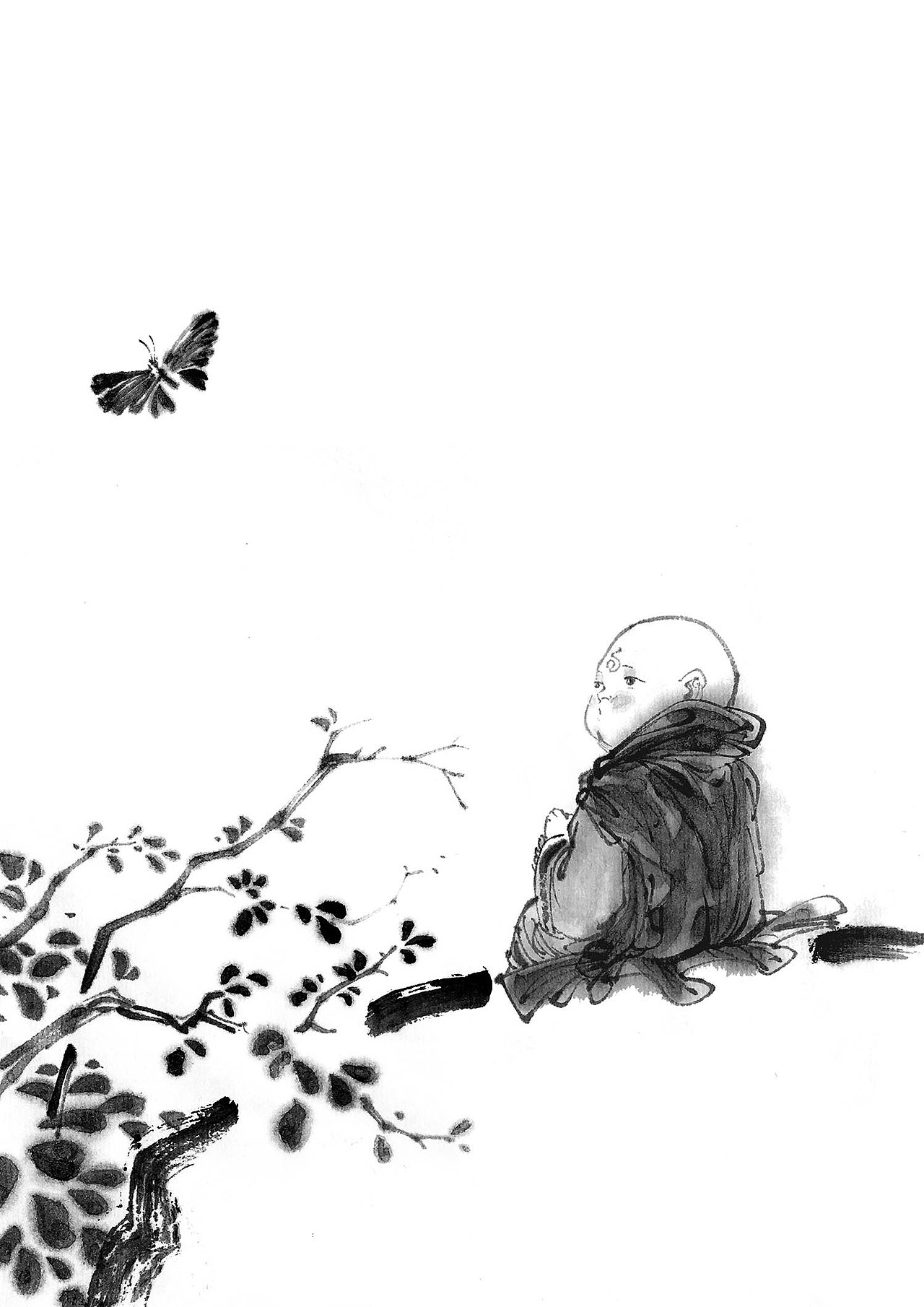 【呢喃】 第四回 破墨(原创水墨武侠漫画)