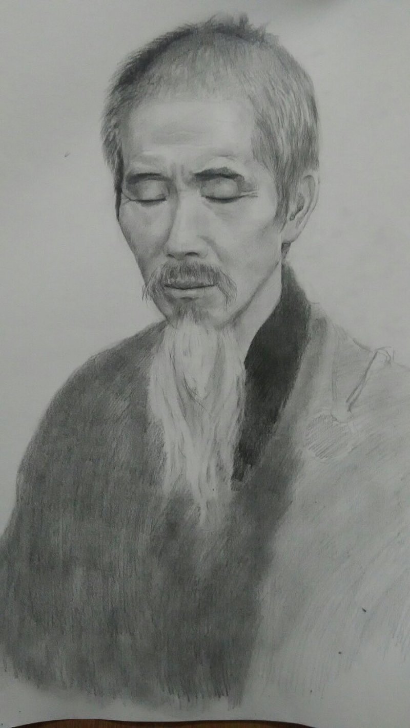 素描虚云老和尚