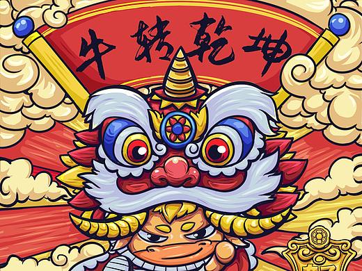 國潮坐墊（個(gè)人主頁-ZNTE5OTk1NDg=） - 商業(yè)插畫 - 站酷設(shè)計(jì)師青乘文化原創(chuàng)素材 - 站酷ZCOOL