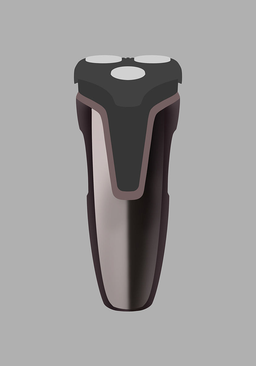 画个剃须刀应该不难?