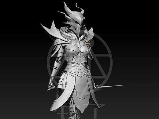 游戏人物建模-学员作品(二)