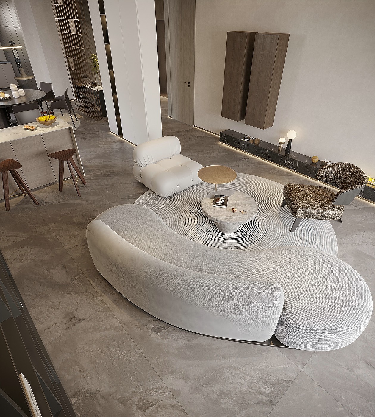 中性色系空间设计 打造别样的高级感