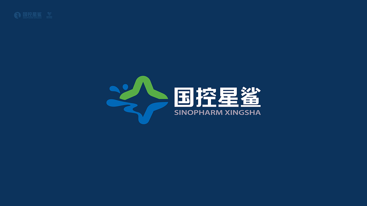国控星鲨LOGO&70周年徽标设计