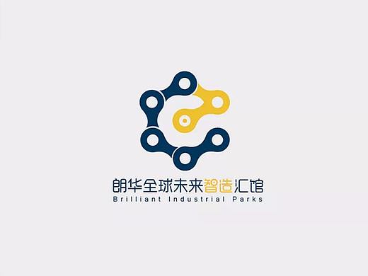 创意 logo设计  工业4.0 logo 展厅logo