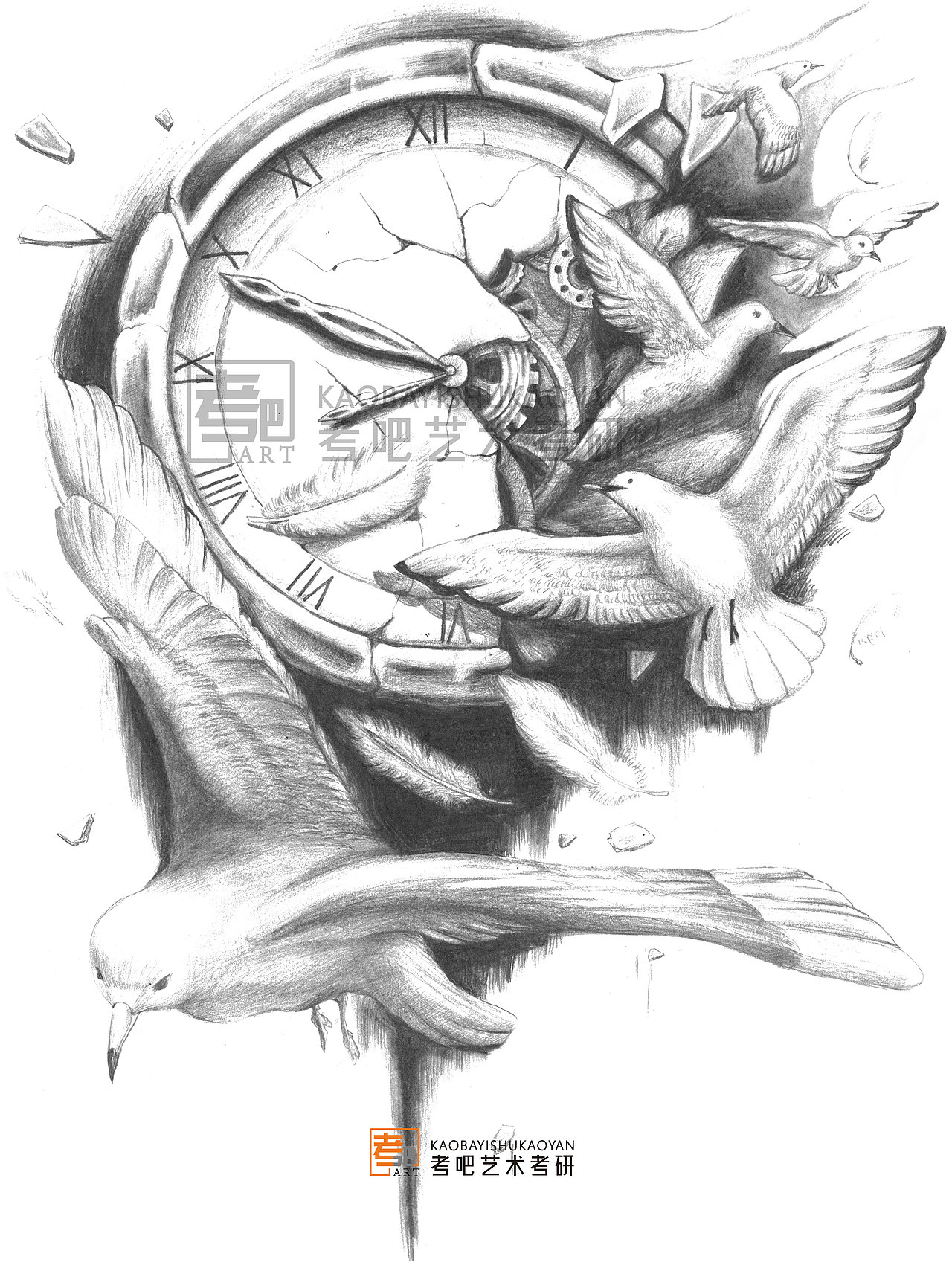 设计素描|纯艺术|绘画|考吧艺术考研_原创作品-站酷zcool