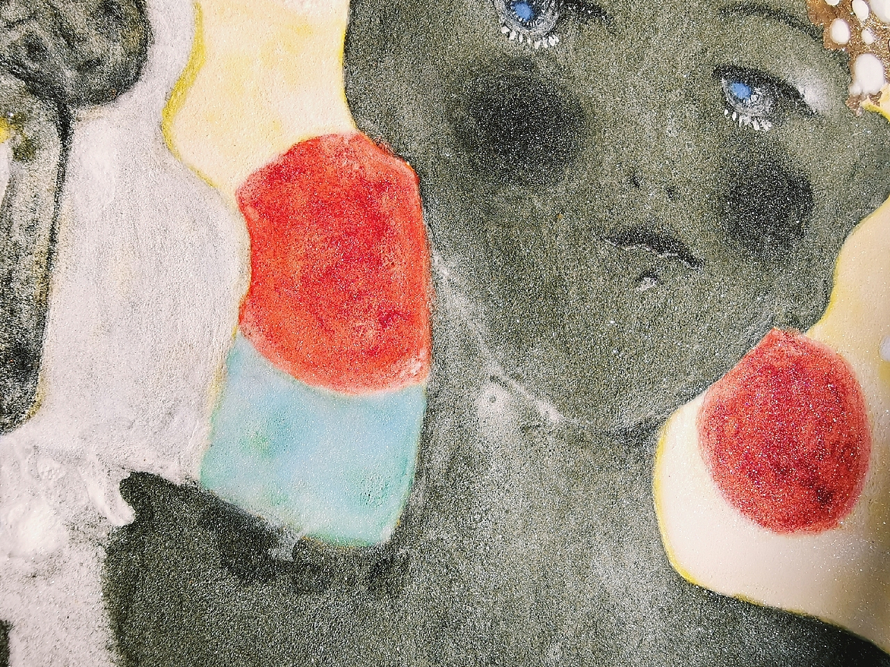 岩彩《BLACK GIRL》（图ZMTY4NTg2MTEy） - 商业插画 - 站酷设计师张小康Conny原创素材 - 站酷ZCOOL