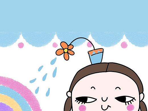 蛋黄少女表情包