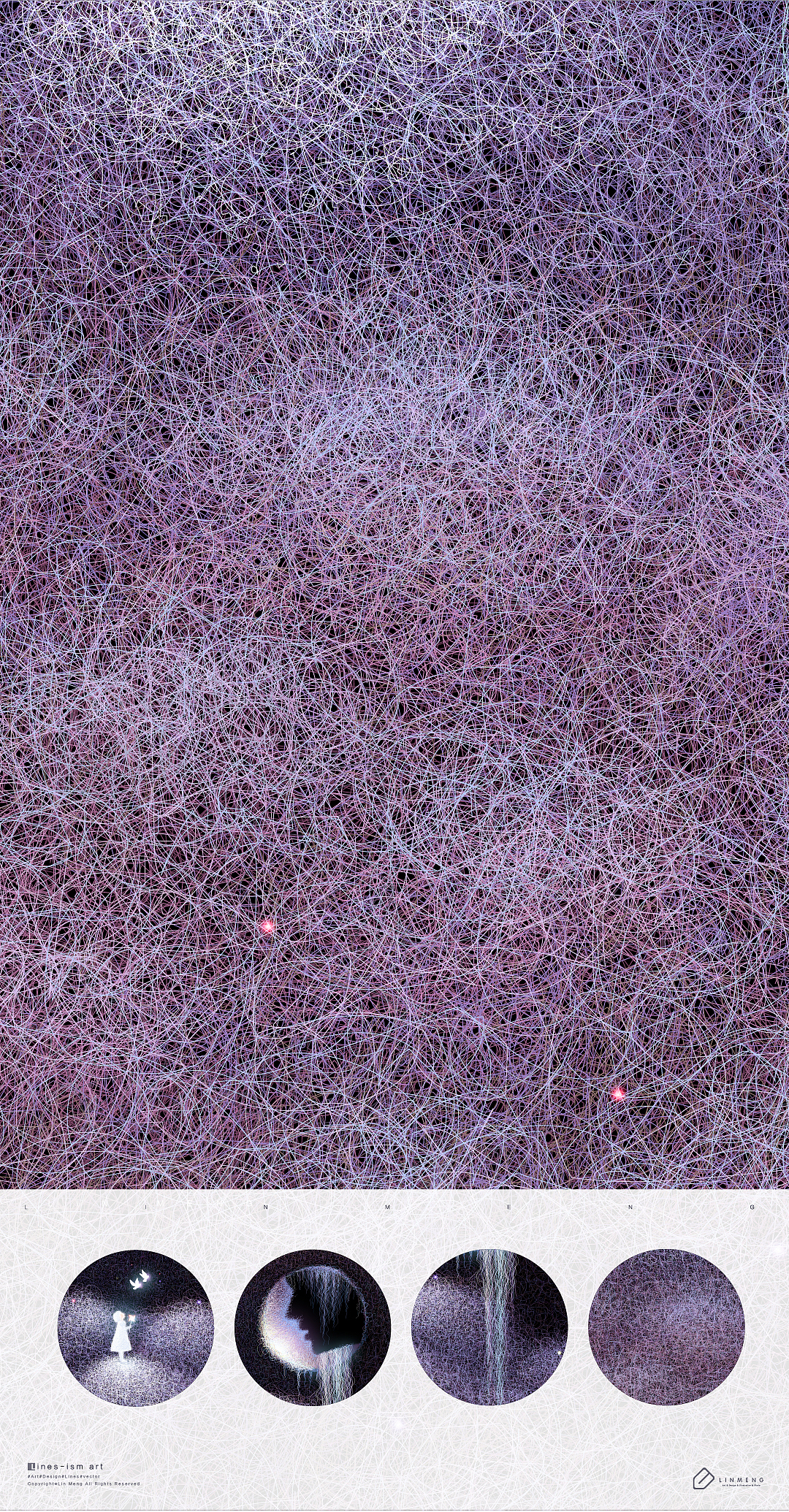 万有引力-林萌线体绘小结（图ZMTQ2MDYzMDQ4） - 艺术插画 - 站酷设计师线体玩家林萌原创素材 - 站酷ZCOOL