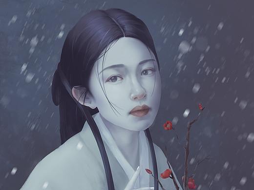 梅花（个人主页-ZNDYxNTk4OTY=） - 绘本 - 站酷设计师燃关GZW原创素材 - 站酷ZCOOL