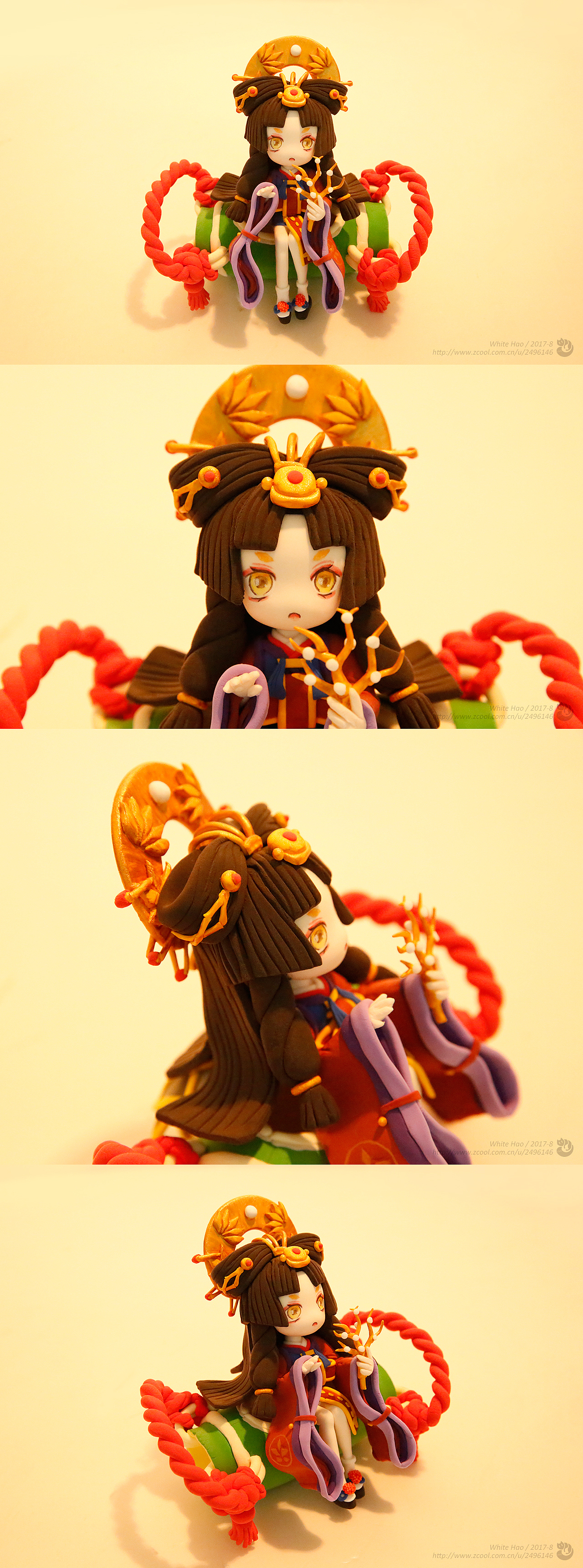 【手工】辉夜姬 - 阴阳师SSR - 超轻粘土