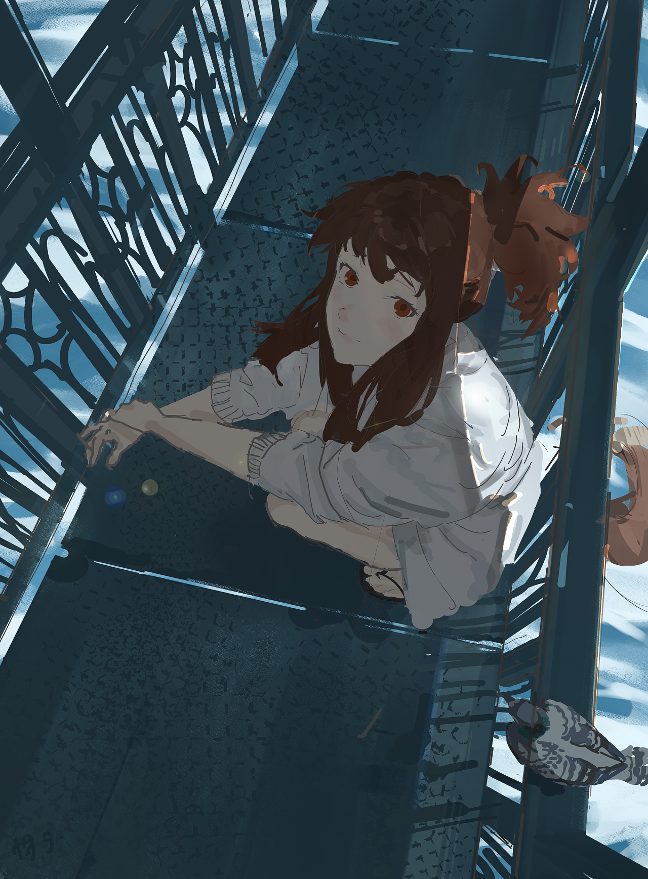 空中走廊|插画|商业插画|z88779139 - 原创作品 - 站酷 (zcool)