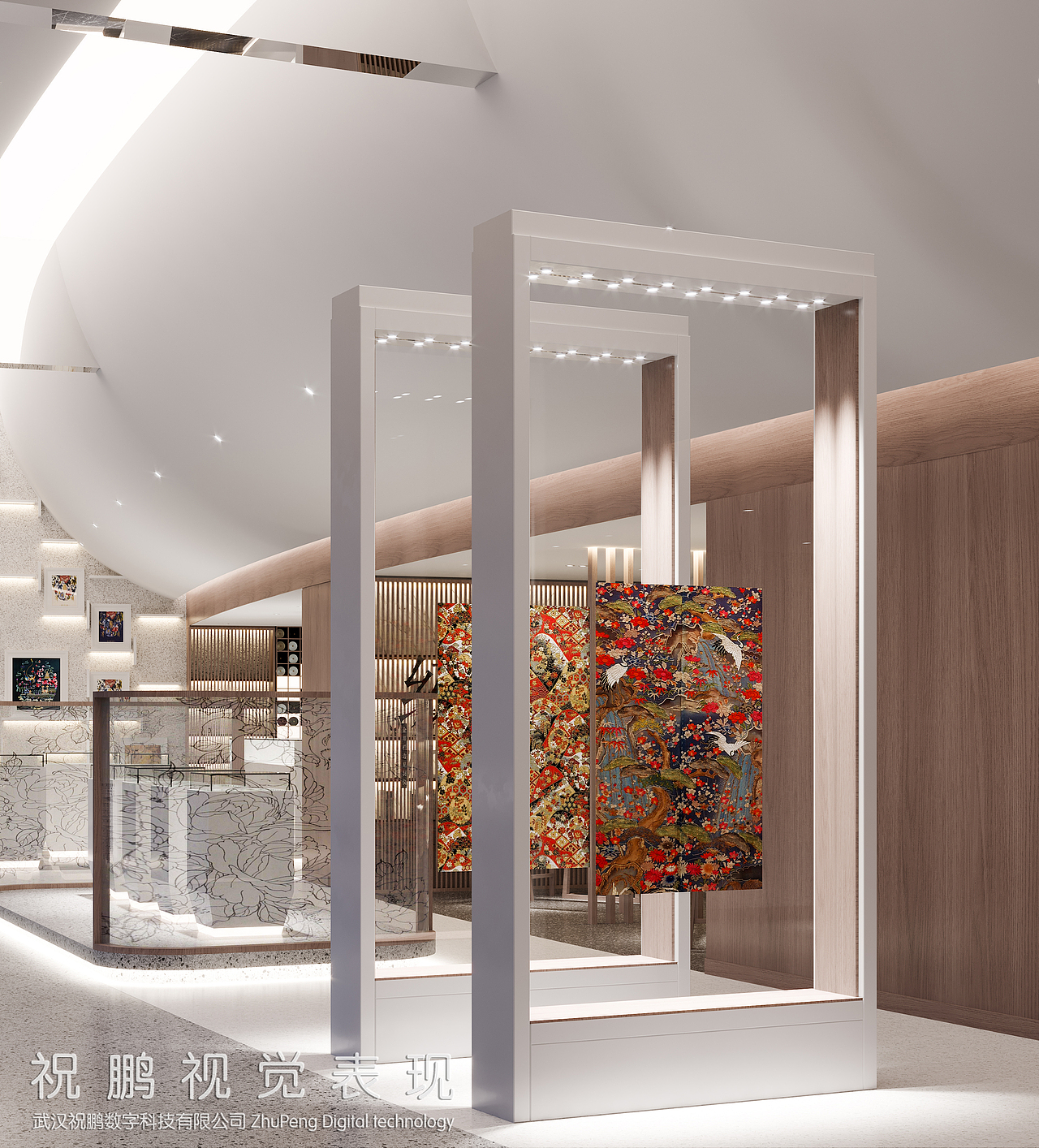 现代展厅合集（图ZMjUxODU4NDIw） - 展陈设计 - 站酷设计师祝鹏视觉表现原创素材 - 站酷ZCOOL