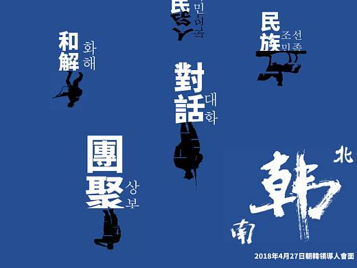 海报,南北韩和谈