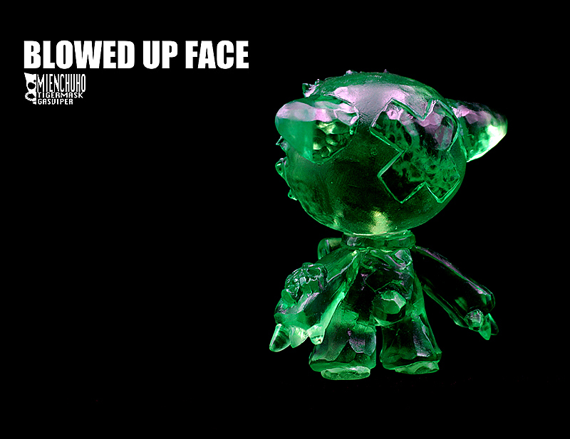 [瓦斯蛇制造]MIENCHUHO BLOWED UP FACE面具虎系列第三款作品-爆炸脸（图ZNjQyOTU0Mjg=） - 手办/模玩 - 站酷设计师瓦斯蛇原创素材 - 站酷ZCOOL