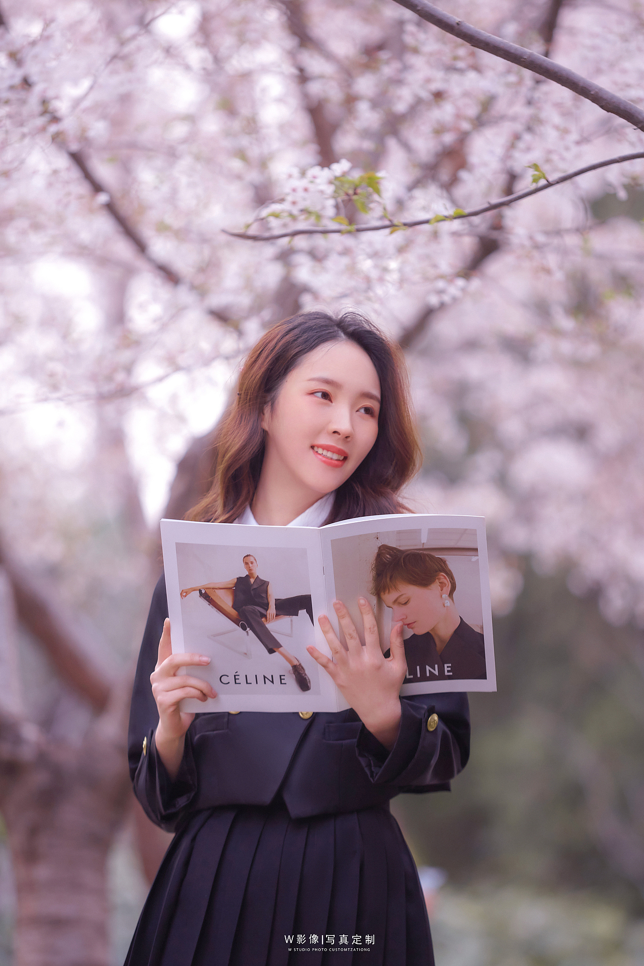 樱花季🌸少女写真（图ZMjk0NjQyNTI4） - 人像摄影 - 站酷设计师W影像工作室原创素材 - 站酷ZCOOL