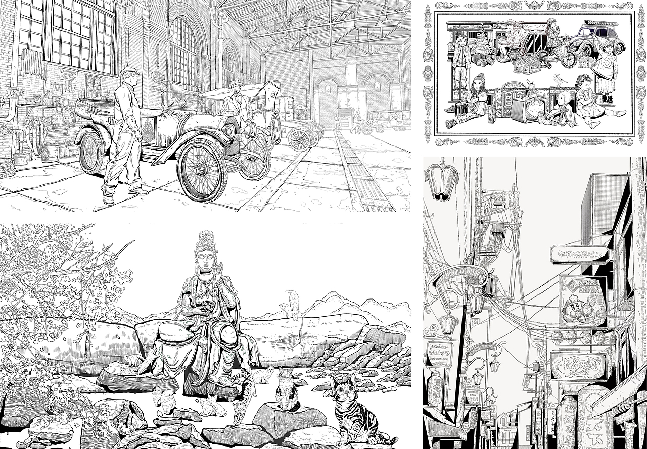 2021商业和练习作品总结（图ZMjk1NDc2MTA4） - 商业插画 - 站酷设计师吃夜宵原创素材 - 站酷ZCOOL