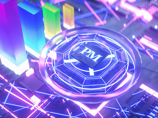 c4d科技芯片海報(bào)設(shè)計(jì)（個(gè)人主頁-ZNDQ2NjExMDA=） - 海報(bào) - 站酷設(shè)計(jì)師他是一只胖貓?jiān)瓌?chuàng)素材 - 站酷ZCOOL