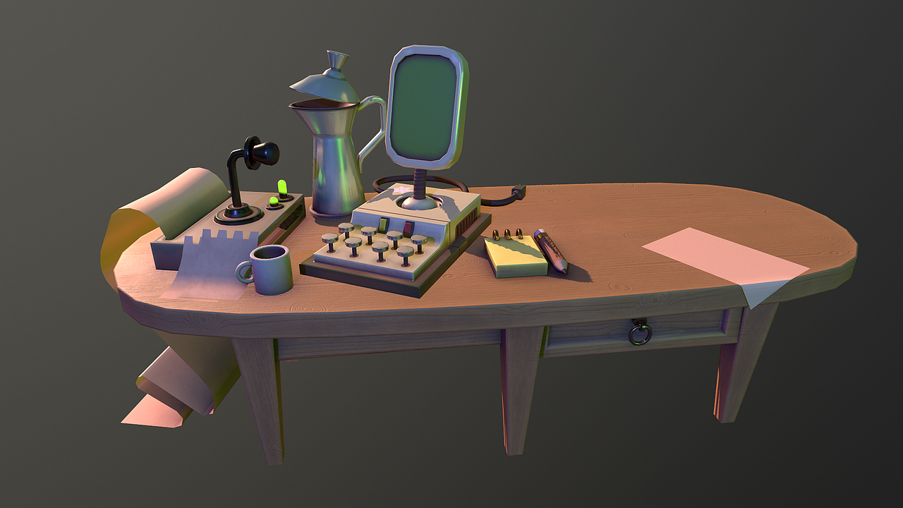 风格化场景练习（图ZMTgxMTIzNTI0） - 场景 - 站酷设计师塑料袋工作室原创素材 - 站酷ZCOOL