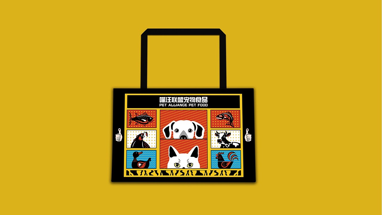 插画礼盒包装| 宠物品牌冻干零食