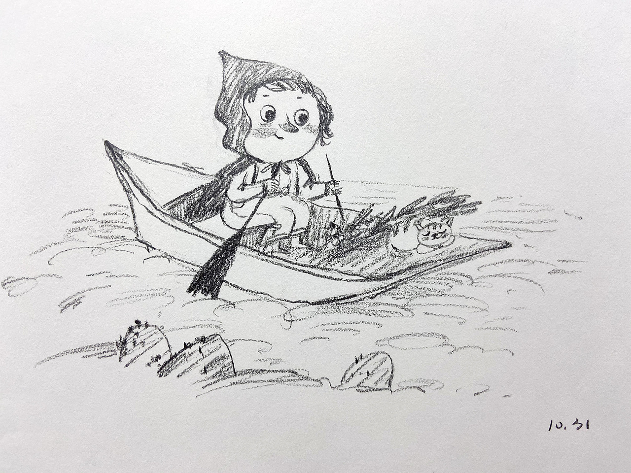 #十月起作品整理（图ZMTg1MTI2NTc2） - 儿童插画 - 站酷设计师羊子_原创素材 - 站酷ZCOOL