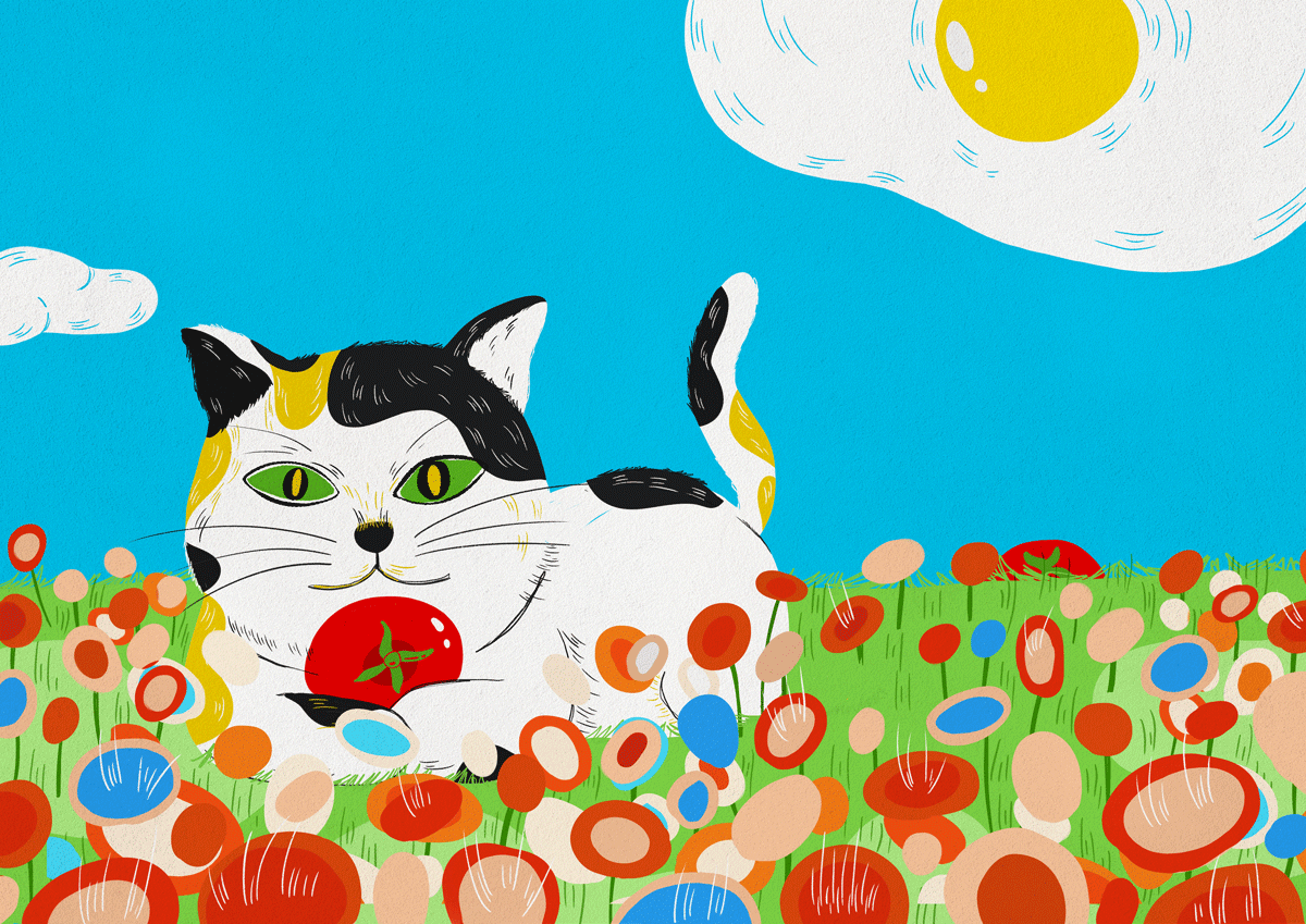 猫的故事（图ZMjAzMDU0MTI4） - 商业插画 - 站酷设计师大慧哟原创素材 - 站酷ZCOOL