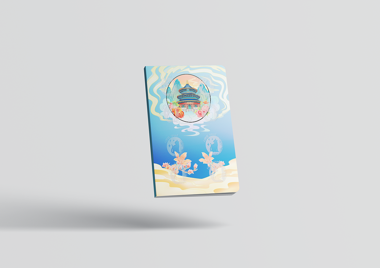 文创笔记本插画（图ZMzc4NzY1NjEy） - 商业插画 - 站酷设计师画渣猫儿原创素材 - 站酷ZCOOL