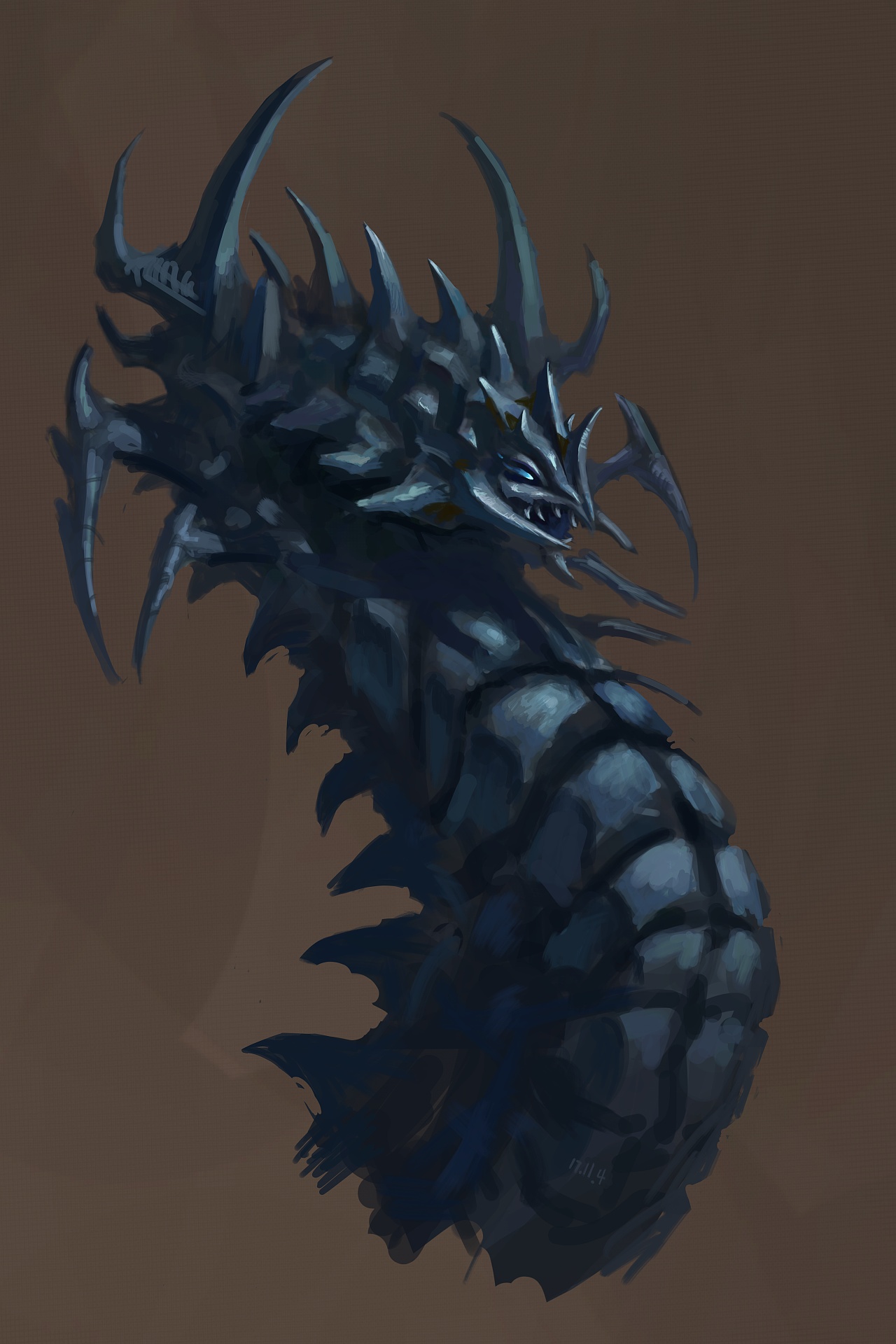 怪物|插画|创作习作|决意 - 原创作品 - 站酷 (zcool)