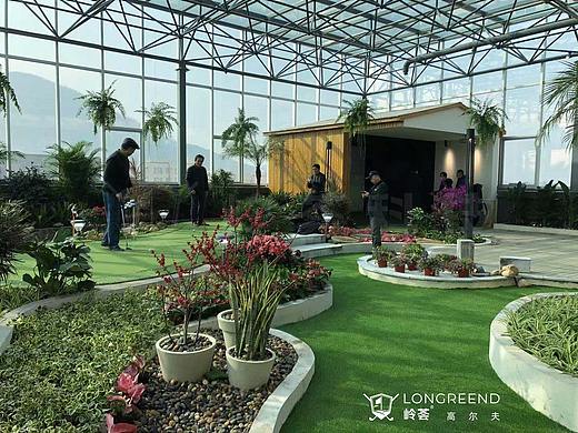 武汉市空中花园高尔夫与园林景观完美结合的工程案例