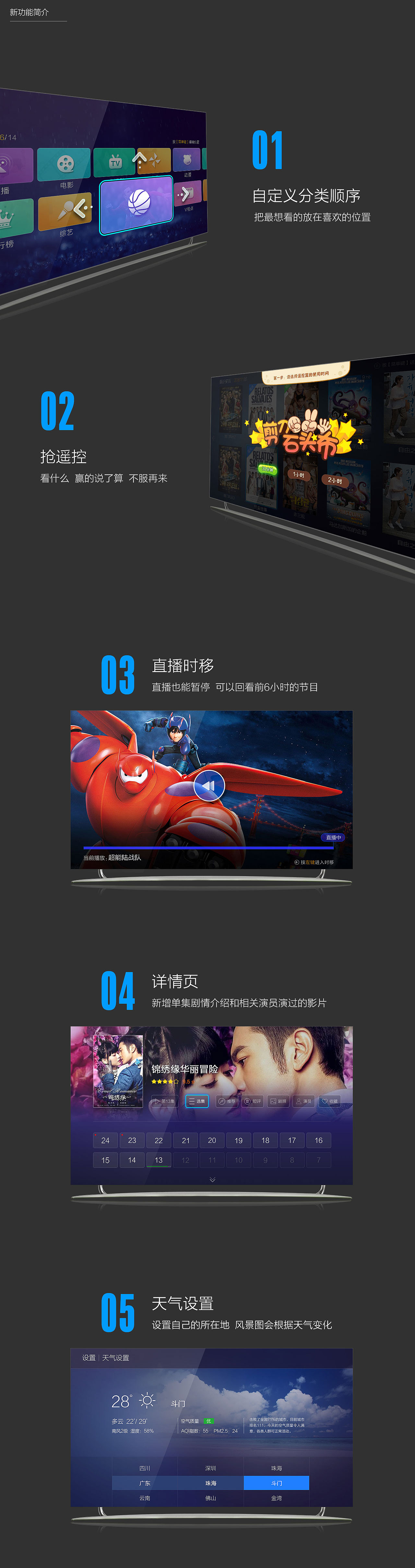 智能TV设计 新功能