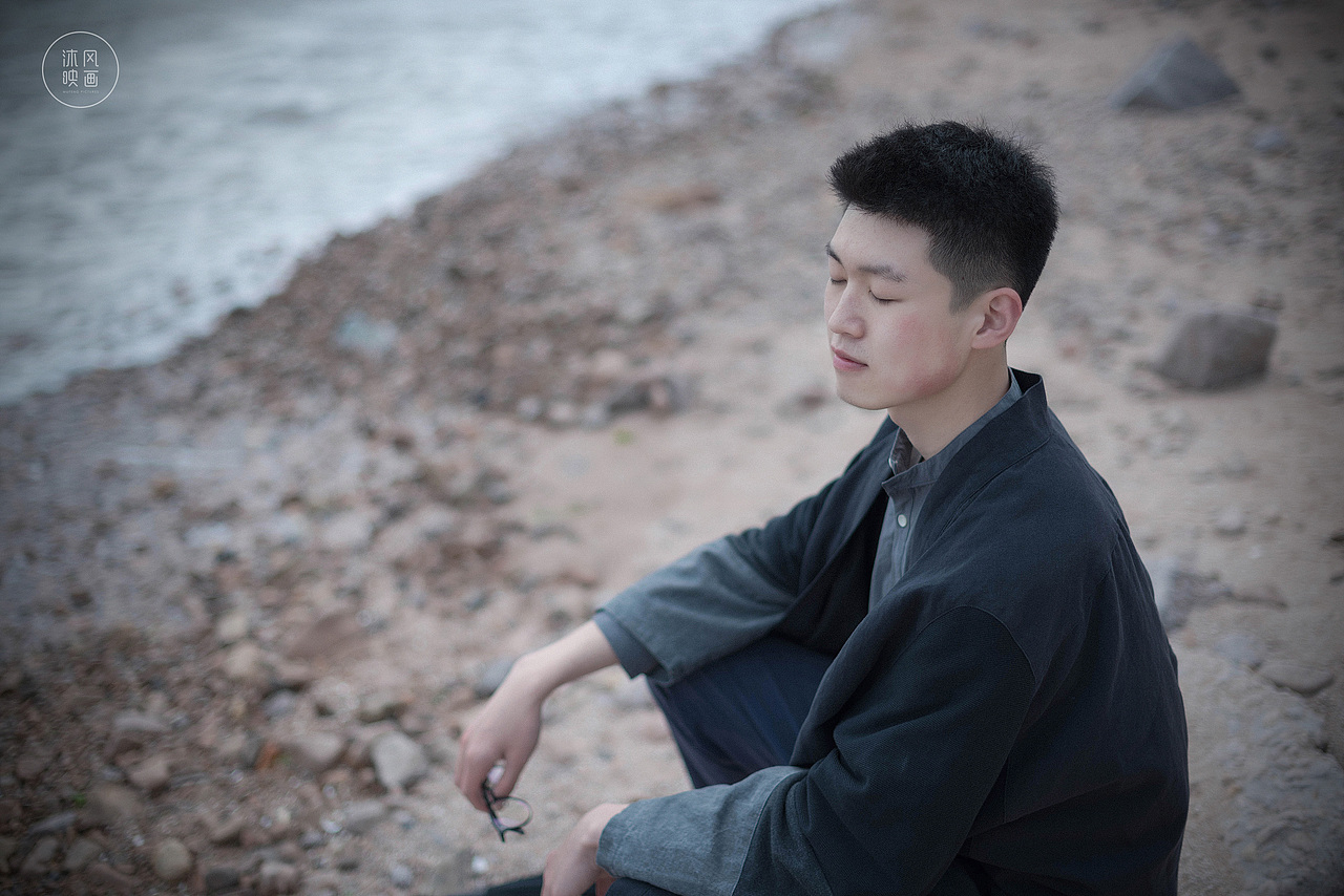 海边日系清新人像