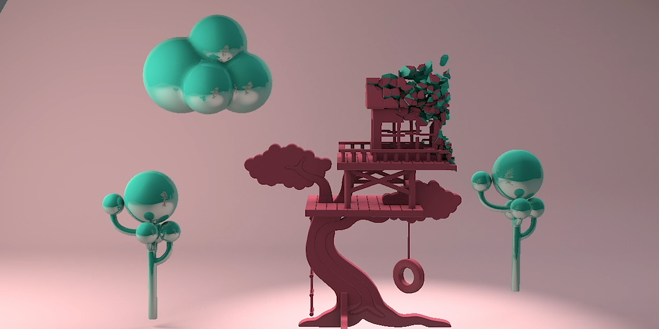 c4d简单的破碎效果（图ZMTcxNjk1MTIw） - 场景 - 站酷设计师东东你呀原创素材 - 站酷ZCOOL